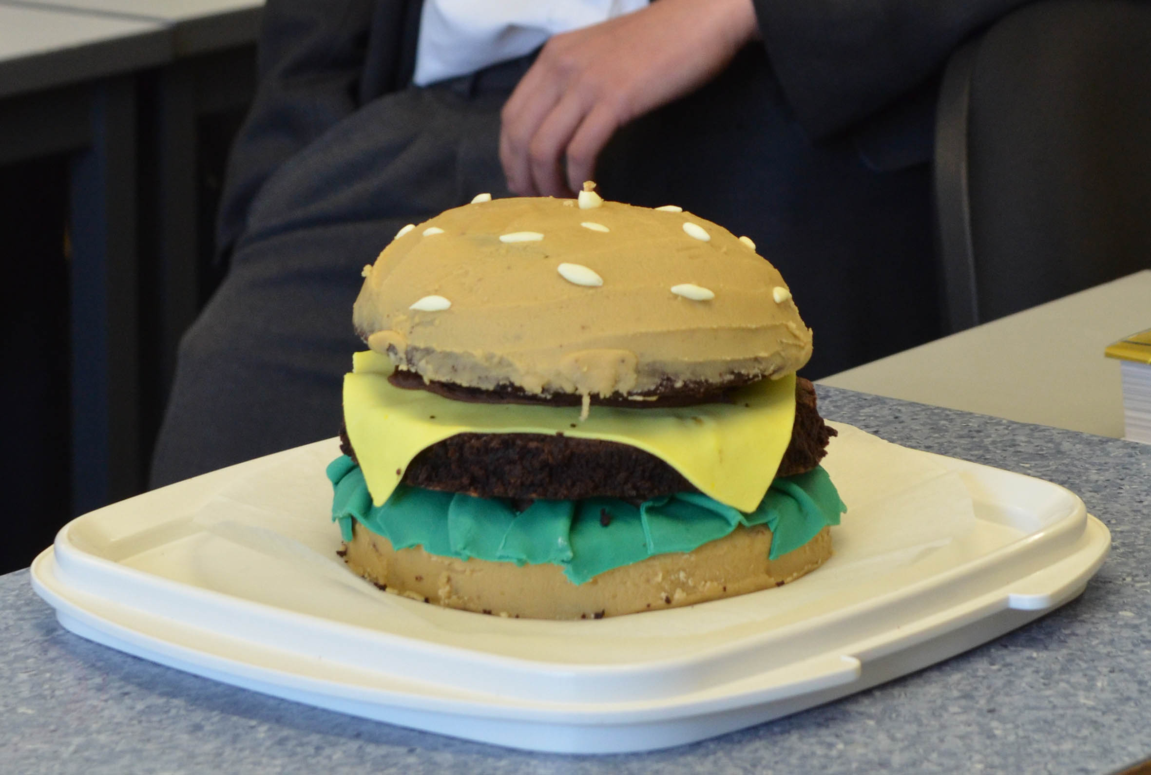 Burger Cake 1