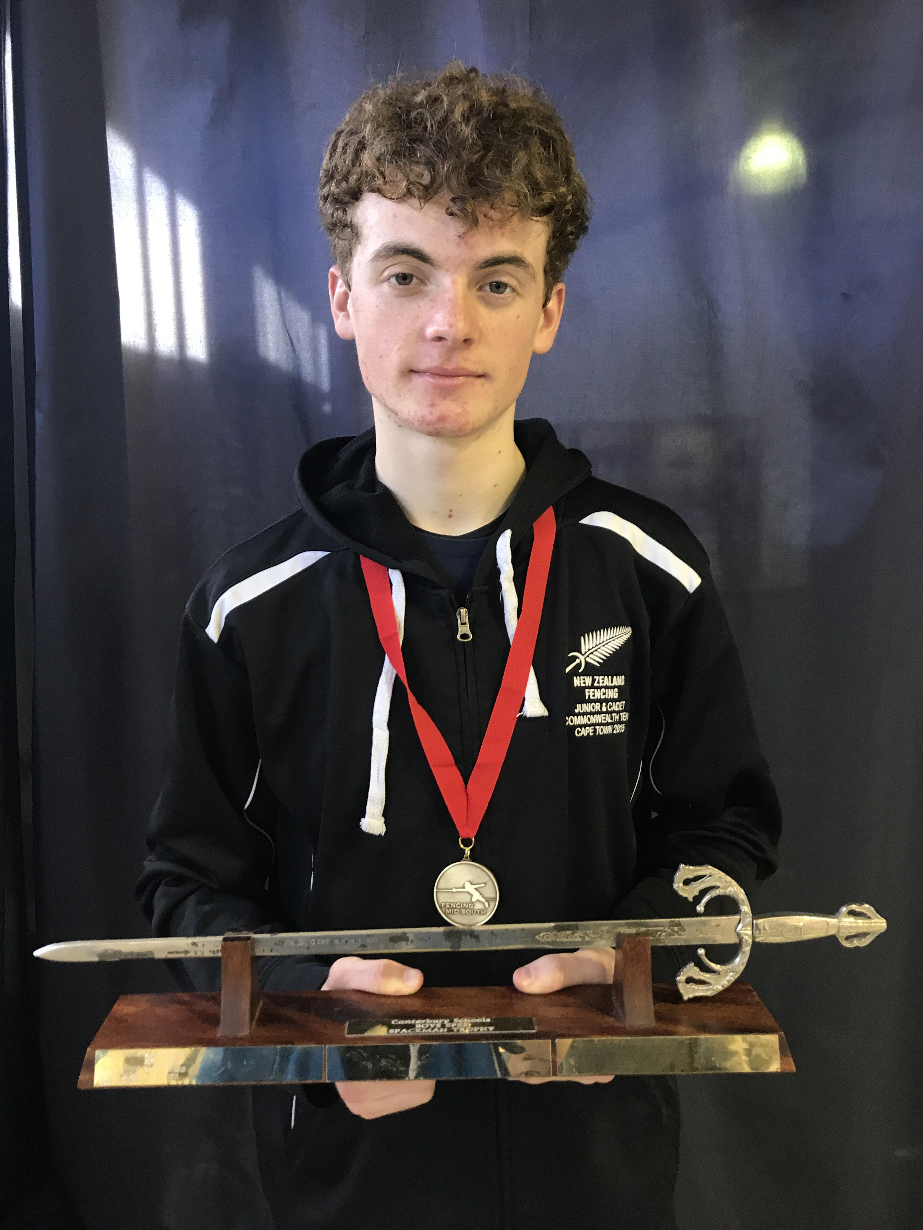 Fencing Mid South School Champs 2019 Oscar Aynsley